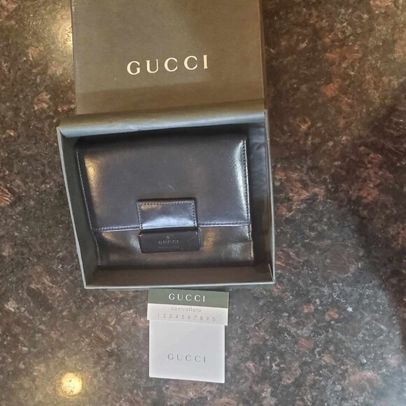 Gucci Black Leather Wallet - Picture 2 of 13